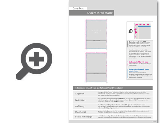 Product Bild durchschreibes__tze_din_a7_hoch__6-fach__1_1-farbig