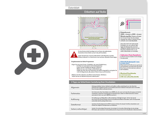 Product Bild hochwertige_etiketten_auf_rolle_in_apfel-form