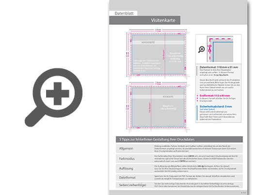 Product Bild klapp-visitenkarten_hoch_5_5_farbig_-_rillung_au__ermittig___beidseitig_bedruckt_(cmyk_4-farbig_+_1_pantone-sonderfarbe)